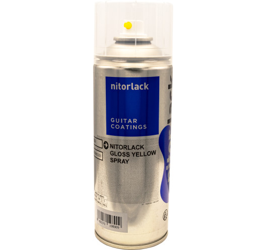 Nitorlack® Gloss Yellow Nitrocellulose Lacquer Spray