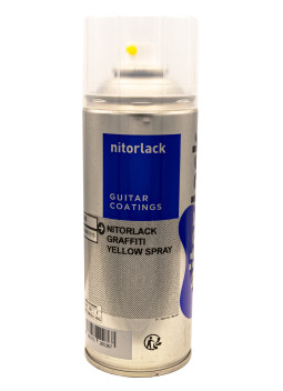 Laque Nitrocellulosique Nitorlack® Graffiti Jaune Spray