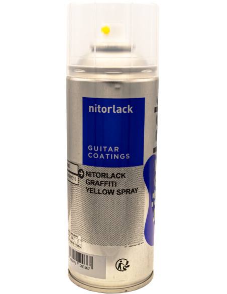 Laque Nitrocellulosique Nitorlack® Graffiti Jaune Spray