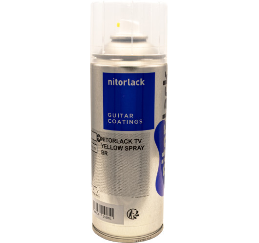 Nitorlack® TV Yellow Nitrocellulose Lacquer Spray
