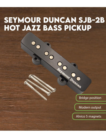 Micro Seymour Duncan Sjb-2b Hot Jazz Bass