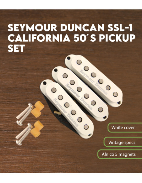 Seymour Duncan Ssl-1 California 50´S Pickup Set