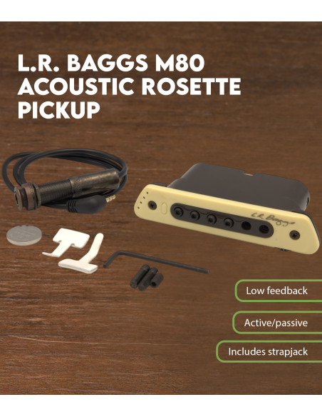 Micro L.R. Baggs M80 Acoustique de Bouche