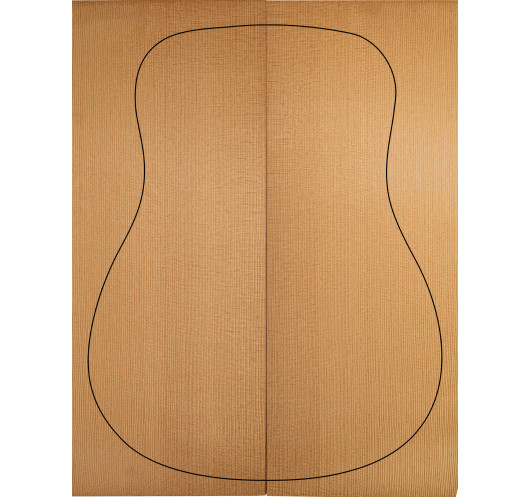 Tables Épinette Européen Torréfiée AAA Guitare Acoustique| Maderas Barber