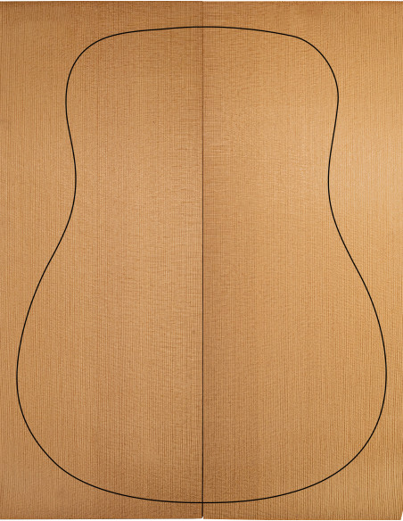 Tables Épinette Européen Torréfiée AAA Guitare Acoustique| Maderas Barber