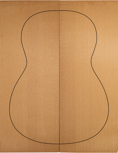 Tapa de Abeto Europeo Torrefactada Especial Guitarra Clásica | Maderas Barber