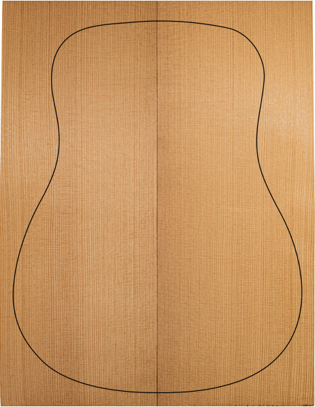 Tapa de Abeto Europeo Torrefactada 1ª Guitarra Acústica | Maderas Barber