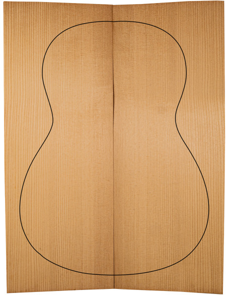 Tapa de Abeto Europeo Torrefactada 2ª Guitarra Clásica | Maderas Barber