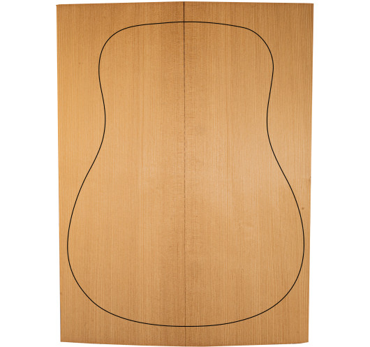 Tapa de Abeto Europeo Torrefactada 2ª Guitarra Acústica | Maderas Barber