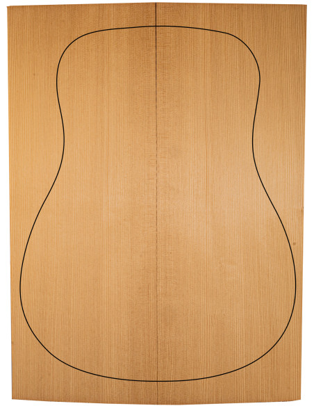 Tapa de Abeto Europeo Torrefactada 2ª Guitarra Acústica | Maderas Barber