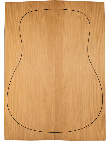 Torrefied B Grade European Spruce Acoustic Guitar Soundboard | Maderas Barber