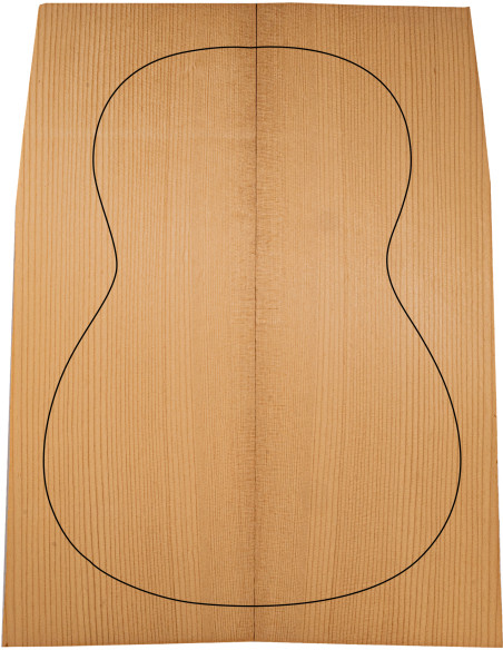 Tables Épinette Européen Torréfiée B Guitare Classique | Maderas Barber