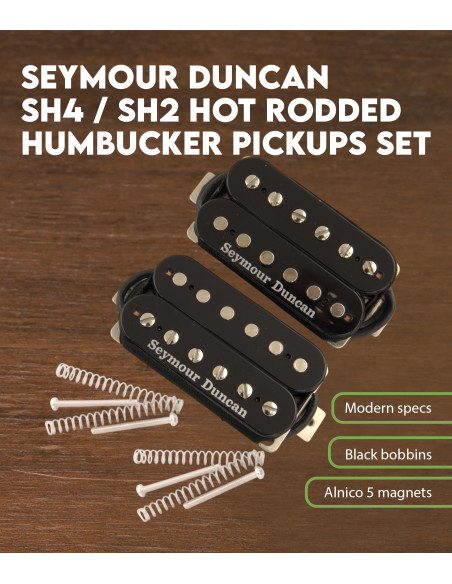 Set Micros Seymour Duncan Hot Rodded Humbucker | Maderas Barber