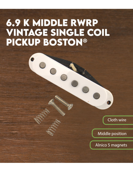 Buy 6.9 K middle RWRP vintage single coil pickup St style