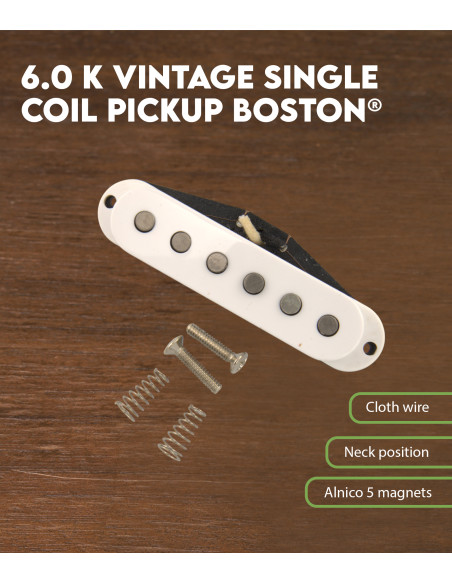 Micro single coil vintage 6.0 K Boston®