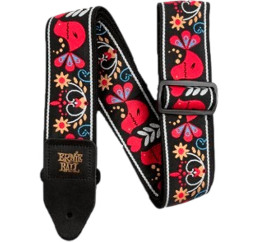 Sangle Ernie Ball Redbird Rising Jacquard