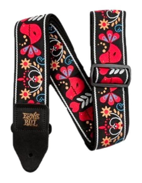 Ernie Ball Redbird Rising Jacquard Strap
