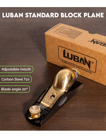 Rabot Luban Block Standard | Maderas Barber