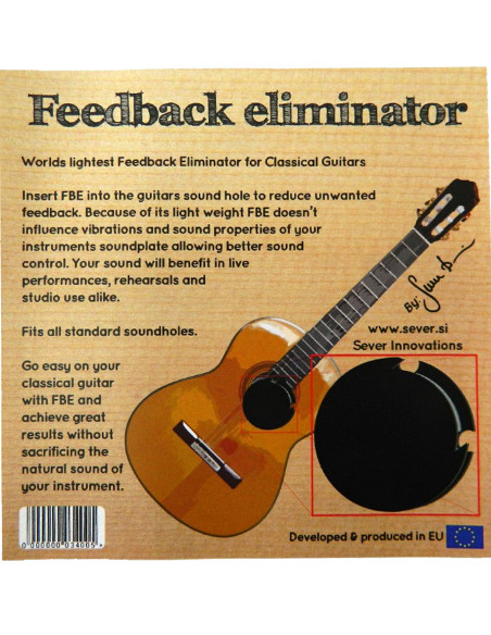 Características Eliminador Sonido Guitarra Clásica