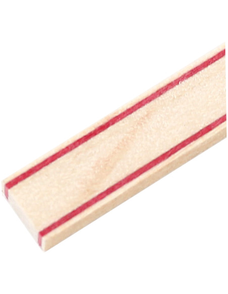 Couvre-joint Éclisse Blanc Rouge - Érable - Blanc Rouge