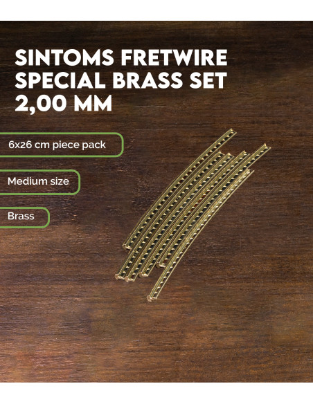 Buy Sintoms Fretwire Special Brass Set 2,00 mm