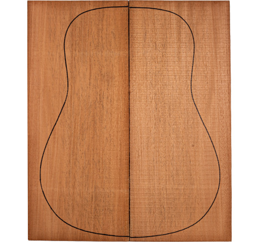 Clearance Fiji Mahogany Classical/Acoustic Guitar Backs  | Maderas Barber