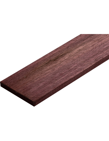 Touche Purple Heart Liquidation Guitare 470/530x75x9 mm. | Maderas Barber