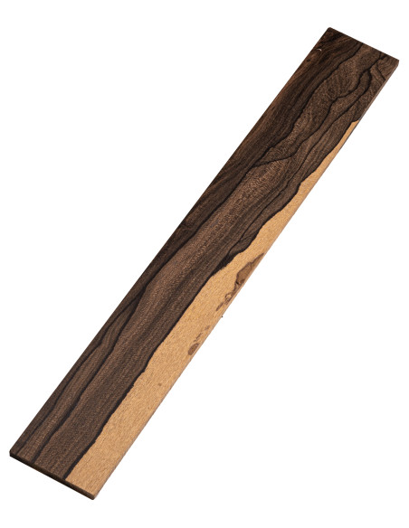 Clearance Ziricote Fingerboard 470/530x75x9 mm. | Maderas Barber