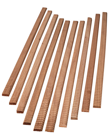 Set 10 pièces Renfort Table/Fond/Éclisse Acajou d'Afrique E-02 Liquidation | Maderas Barber