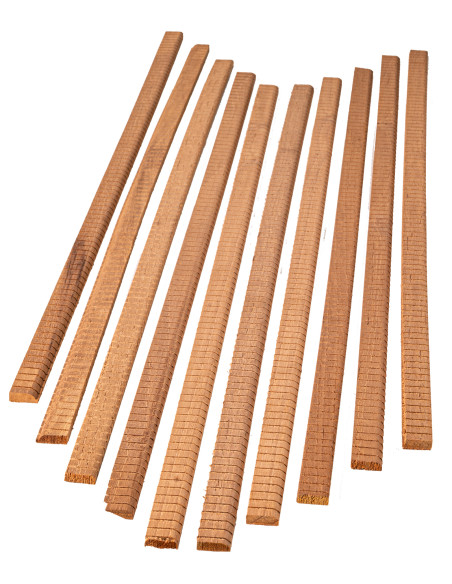 Set 10 pièces Renfort Table/Fond/Éclisse Cèdre du Honduras F-12 Liquidation | Maderas Barber