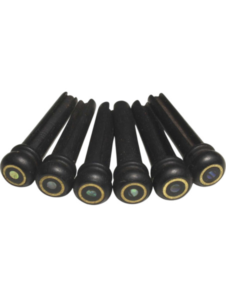 Pins Guitare Acoustique H-05 Ébène