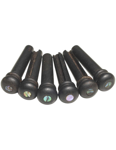 H-04 Ebony Acoustic Guitar Pins