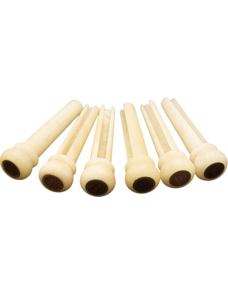 Set Pins Hueso Guitarra Acústica BP-04 | Maderas Barber
