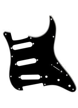 Pickguar For Electric Guitar S-BK3-A