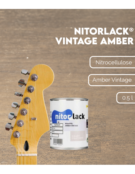 NITORLACK® Vintage Amber (500ml) | Maderas Barber