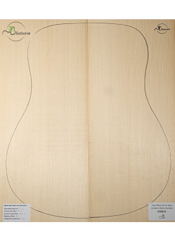 Tapa Abeto de los Alpes Nº 000042 Guitarra Clásica/Acústica MB Exclusive