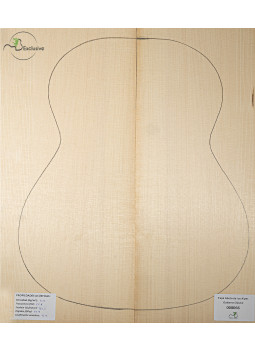 Table en Épicéa des Alpes Nº 000066 Guitare Classique MB Exclusive