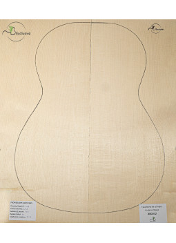 Table en Épicéa des Alpes Nº 000072 Guitare Classique MB Exclusive