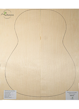 Tapa Abeto de los Alpes Nº 000083 Guitarra Clásica MB Exclusive