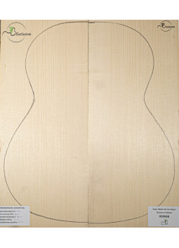 Tapa Abeto de los Alpes Nº 000088 Guitarra Clásica MB Exclusive