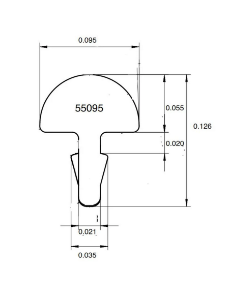 Jeu de Frettes Jescar 2,41 mm Maillechort FW55095-NS | Maderas Barber