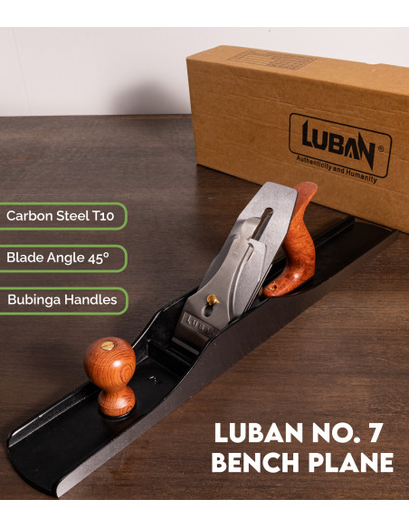 Luban No. 7 Bench Plane | Maderas Barber