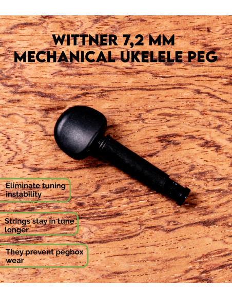 Wittner 276114M-UK Ukulele Mechanical Peg | Maderas Barber