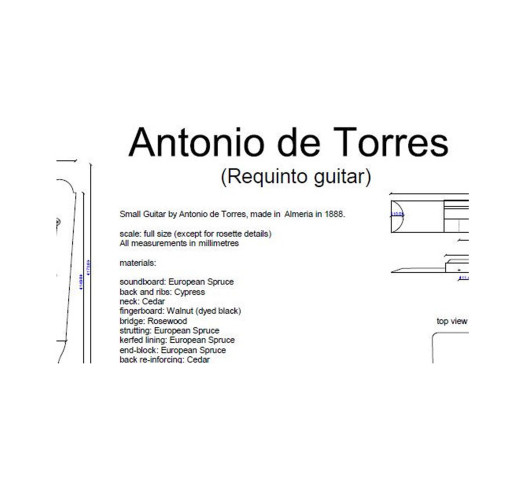 Plan Requinto Antonio  de Torres