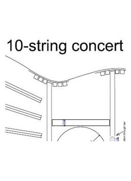 Plan Guitare Concert de 10 Cordes