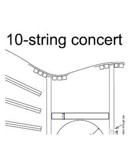 10 String Concert Guitar Plan