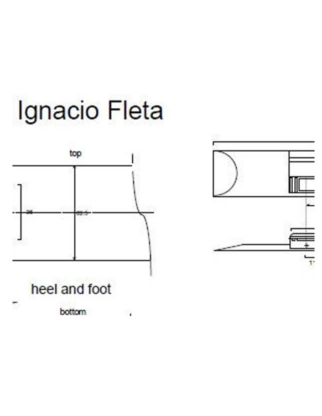 Plano Guitarra Clásica Ignacio Fleta