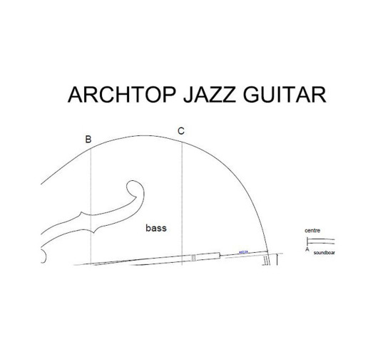 Plan Guitare Archtop jazz