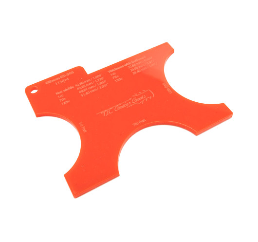 ES 335 neck profile template | Maderas Barber