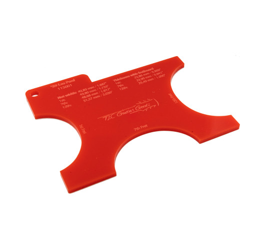 '59 Les Paul Neck Shaping Template | Buy